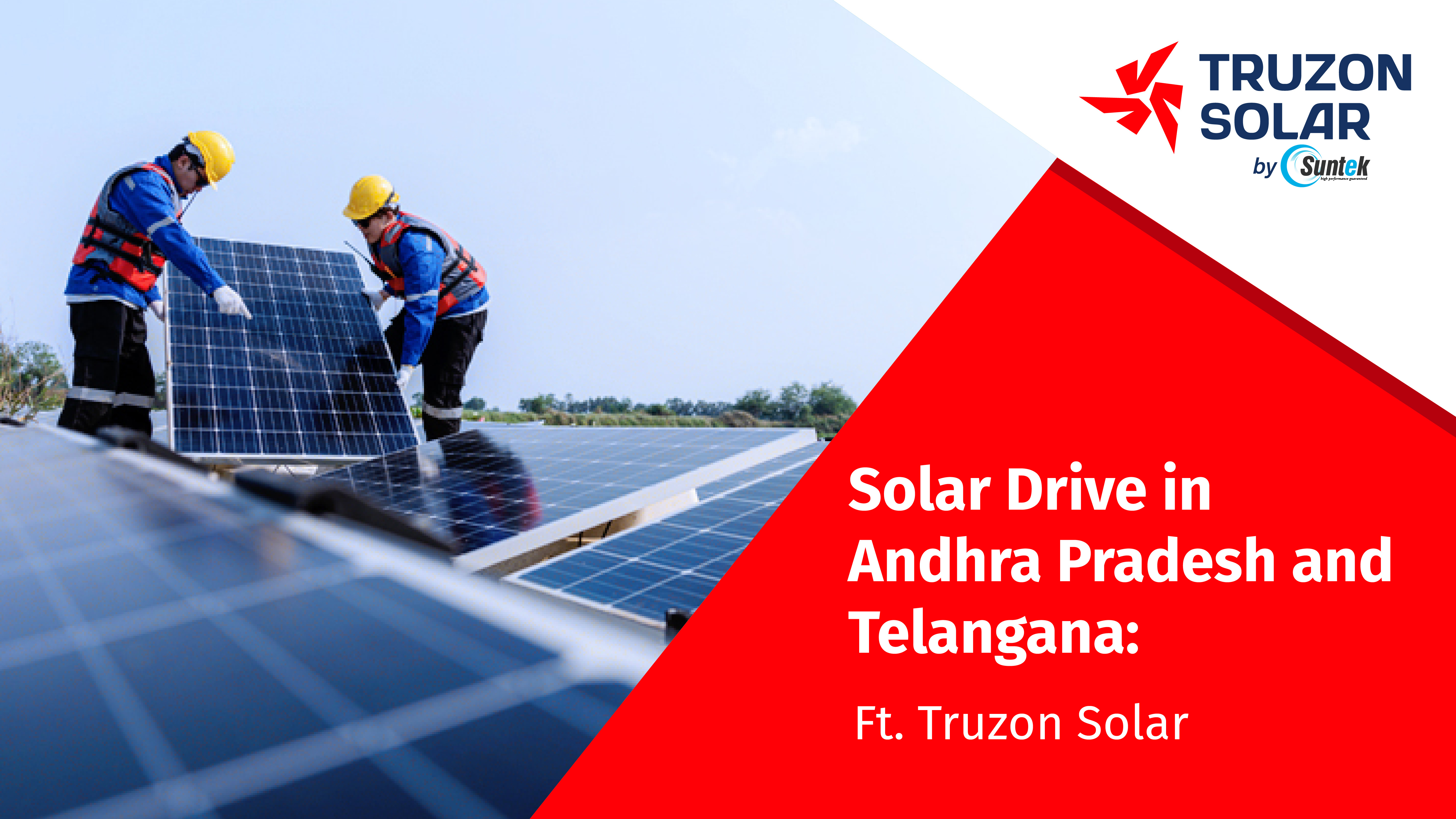 Truzon Solar drive event in Andhra Pradesh and Telangana
