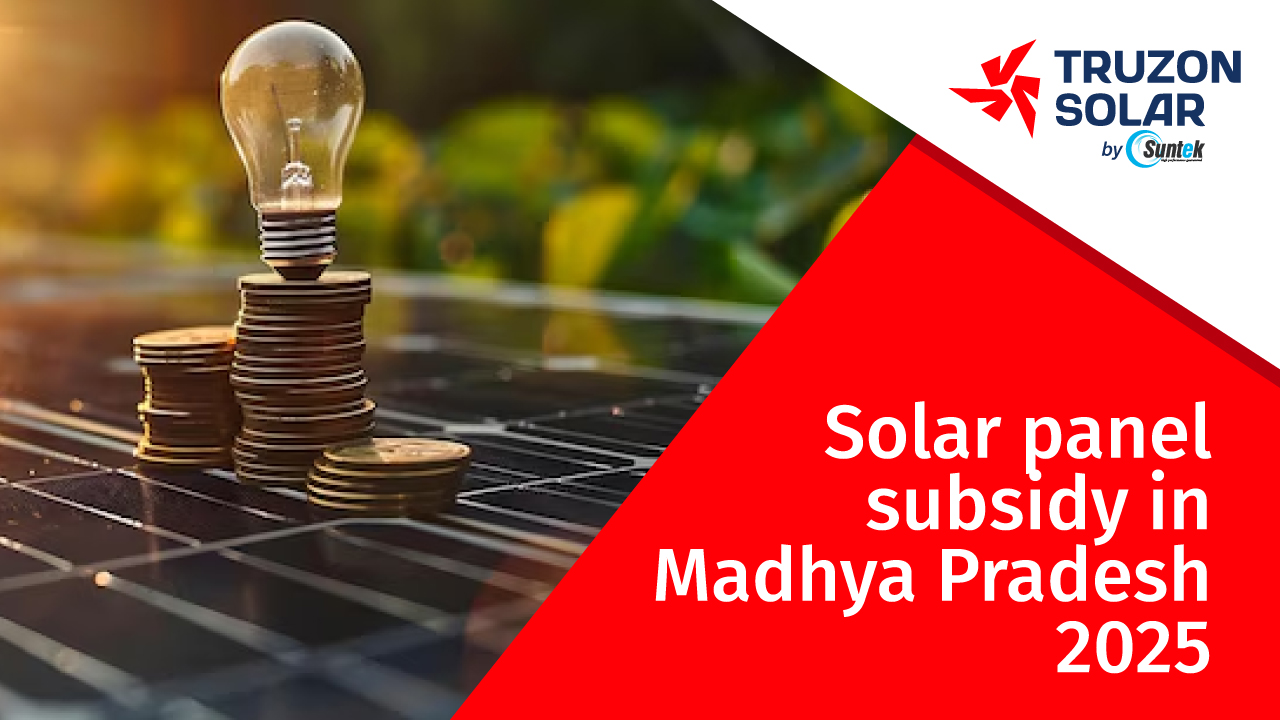Solar Panel Subsidy in Madhya Pradesh, 2025