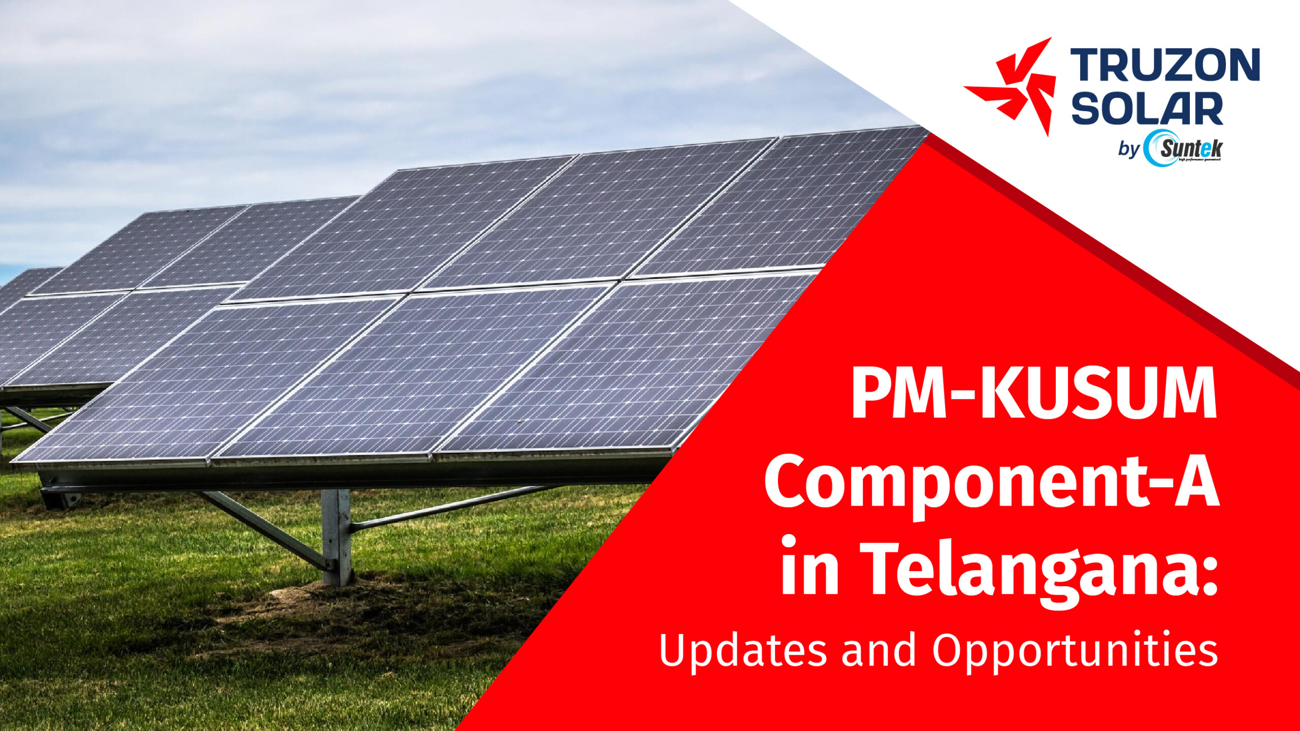 PM-KUSUM Component-A in Telangana: Updates and Opportunities