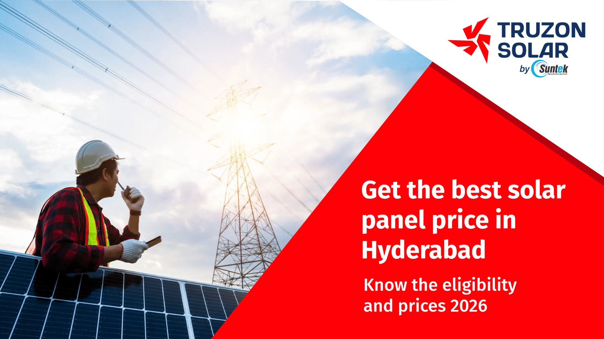 Best Solar Panel Price & Subsidy in Hyderabad 2026 | Truzon Solar