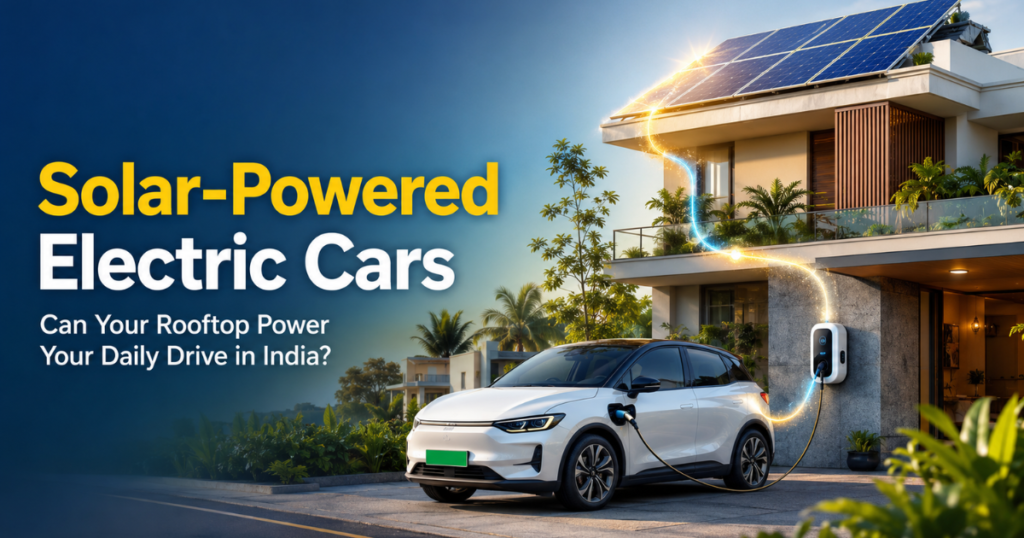 Solar-Powered Electric Cars: Can Your Rooftop Power Your Daily Drive in India?