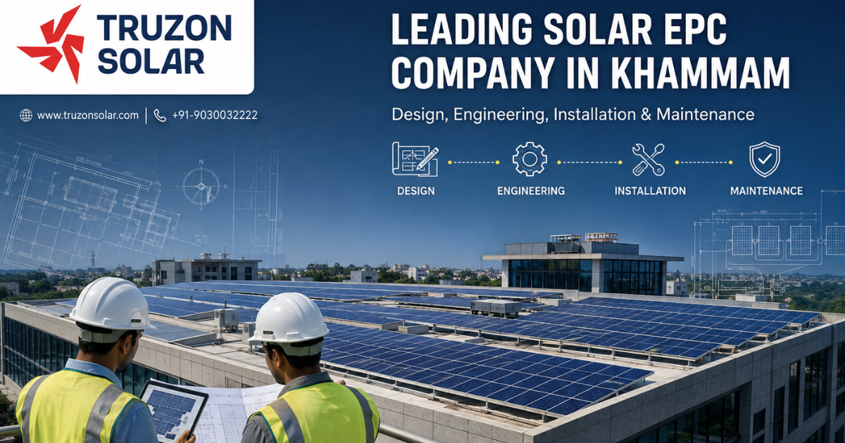 Leading Solar EPC Company in Khammam: Design, Engineering, Installation & Maintenance