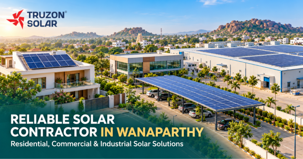 Reliable Solar Contractor in Wanaparthy: Residential, Commercial & Industrial Solar Solutions