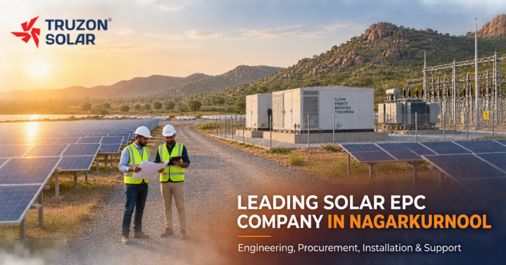 Leading Solar EPC Company in Nagarkurnool: Engineering, Procurement, Installation & Support