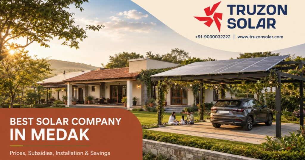 Best Solar Company in Medak: Prices, Subsidies, Installation & Savings