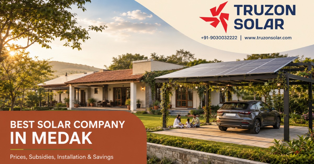 Best Solar Company in Medak: Prices, Subsidies, Installation & Savings