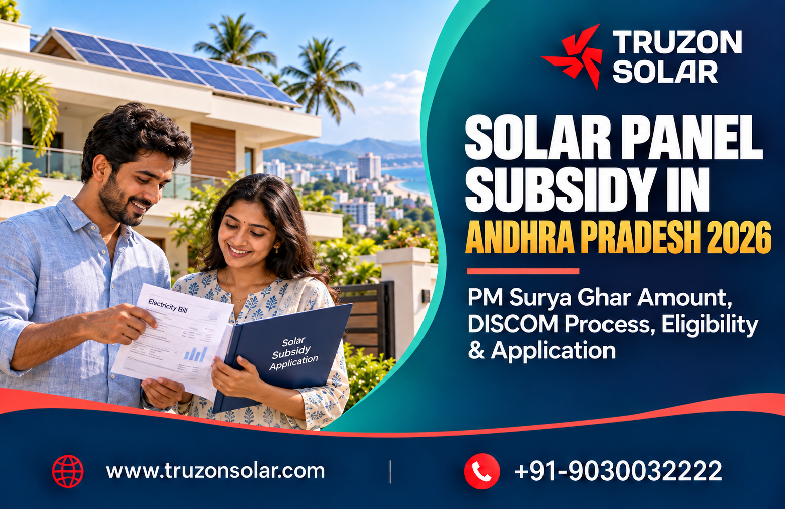 Get Up to ₹78,000 Solar Subsidy in Andhra Pradesh (2026 Process