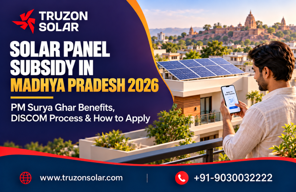 Solar Panel Subsidy in MP 2026: PM Surya Ghar & DISCOM Guide