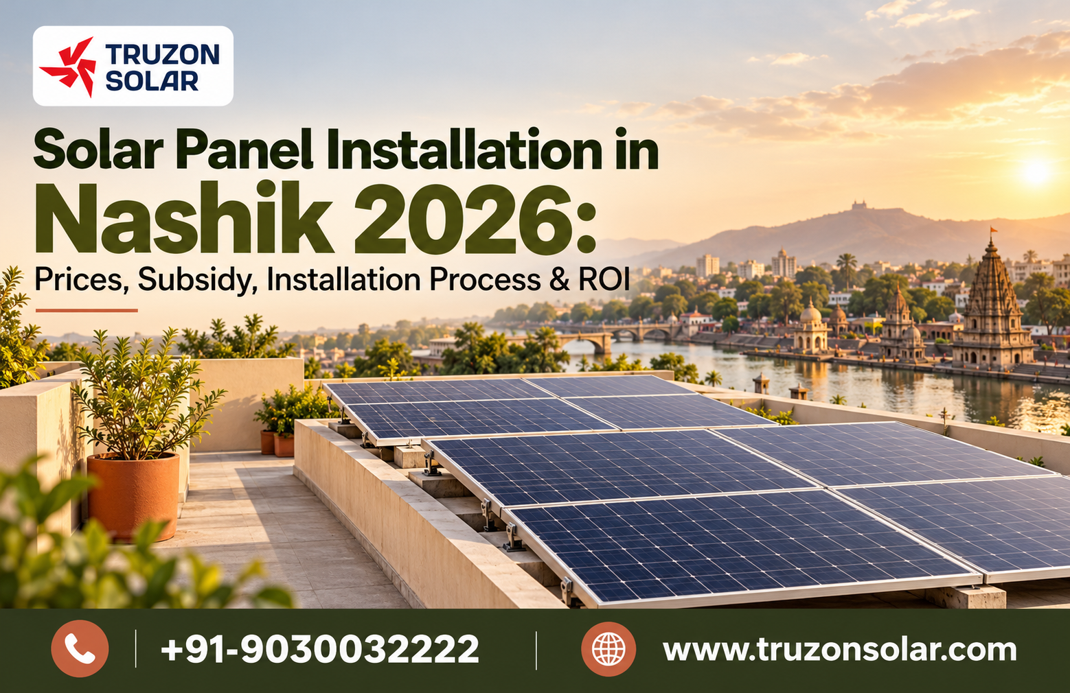 Solar Panel Installation in Nashik 2026: Cost, Subsidy & ROI