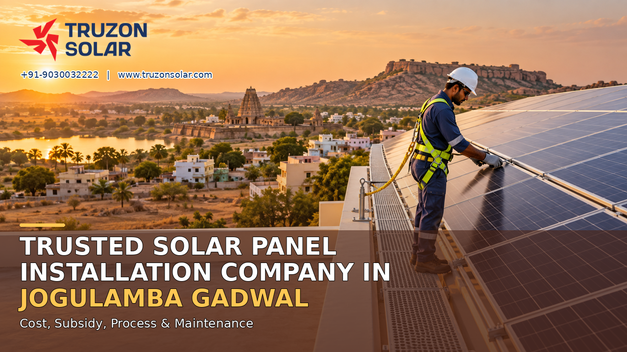 Solar Panel Installation Company in Jogulamba Gadwal